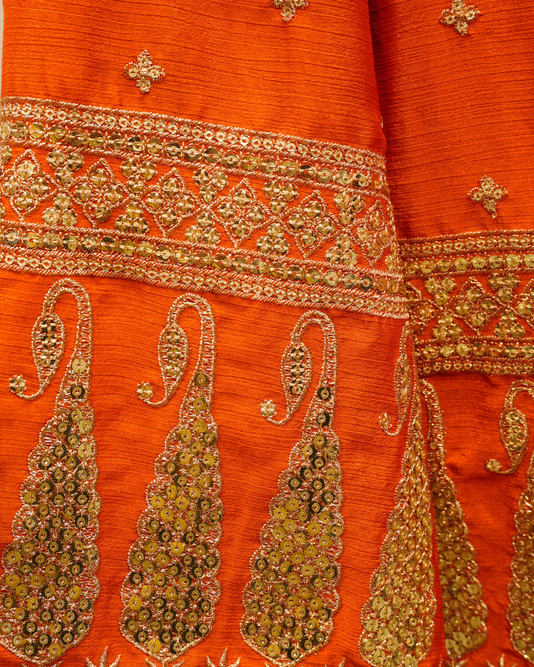 Zari Embroidered Sharara Suit Set for Women