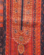 Banarasi Silk Unstitched Suit Set