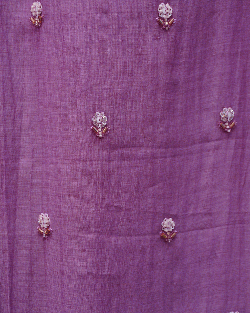 Mul Cotton Embroidered Unstitched Suit Set with Dupatta