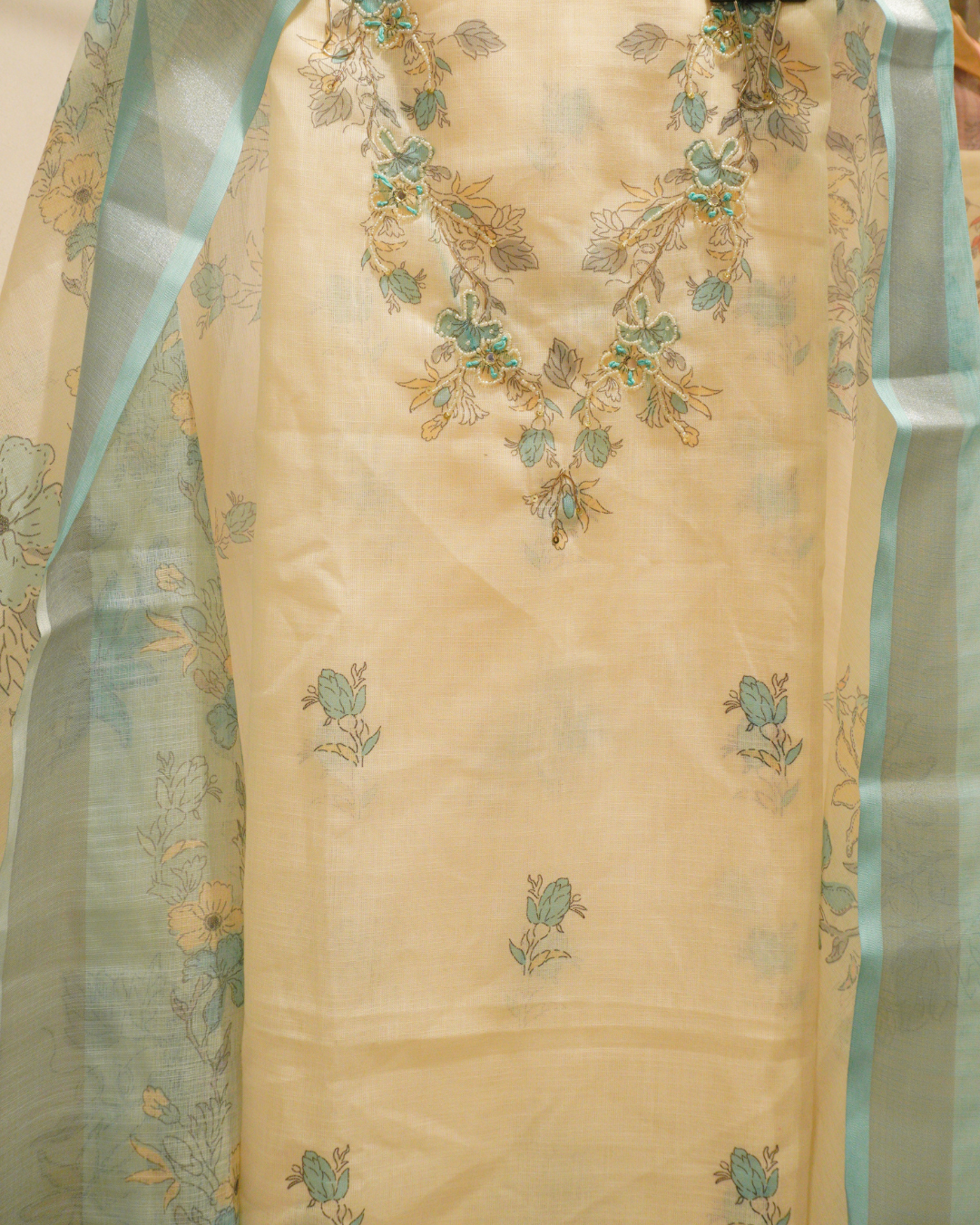 Flora Bloom Linen Suit Set