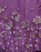 Mul Cotton Embroidered Unstitched Suit Set with Dupatta