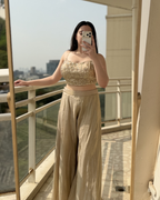 Three Piece Sharara Set with Dupatta