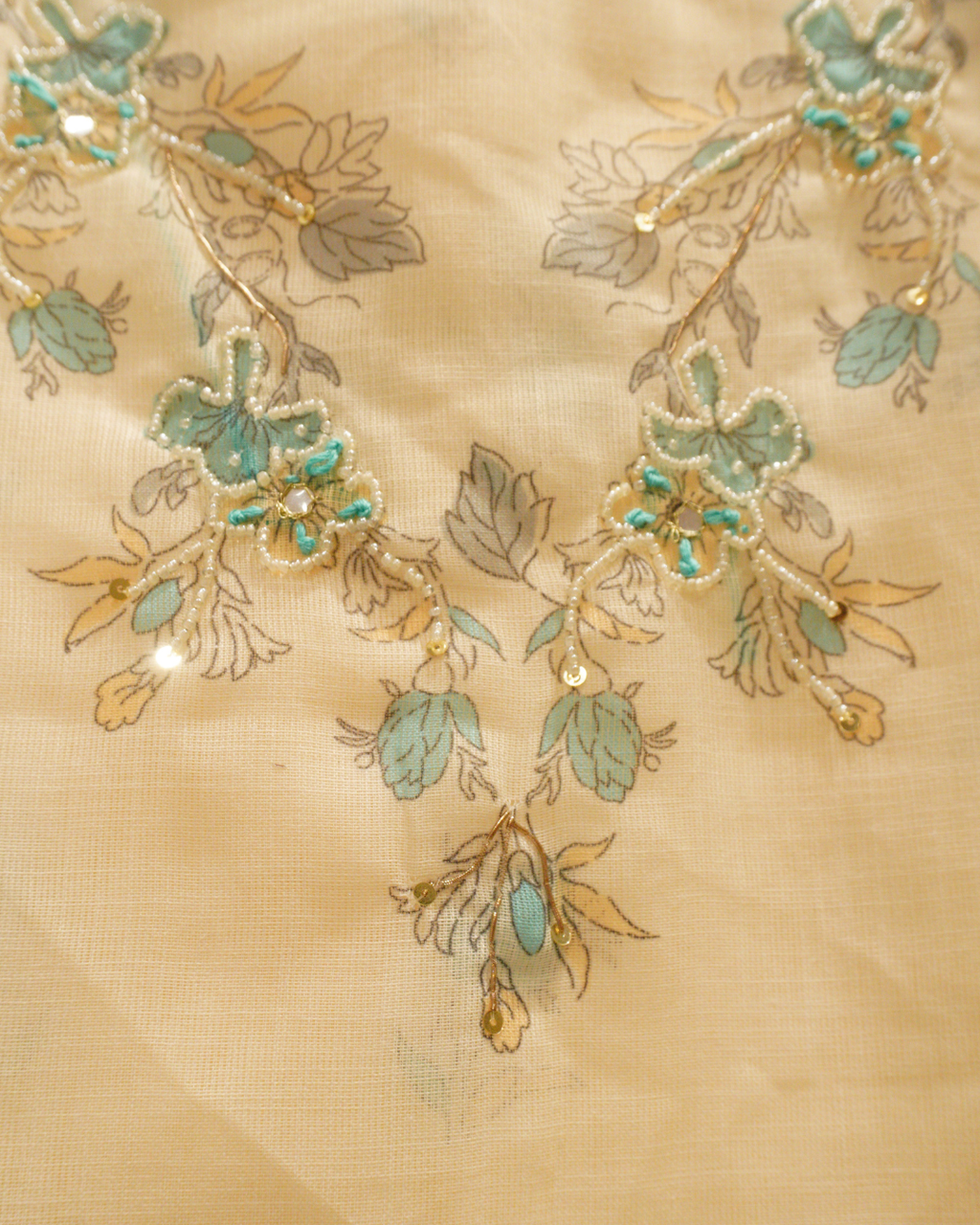 Flora Bloom Linen Suit Set