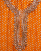 Thread Work Modal Silk Unstitched Suit Set