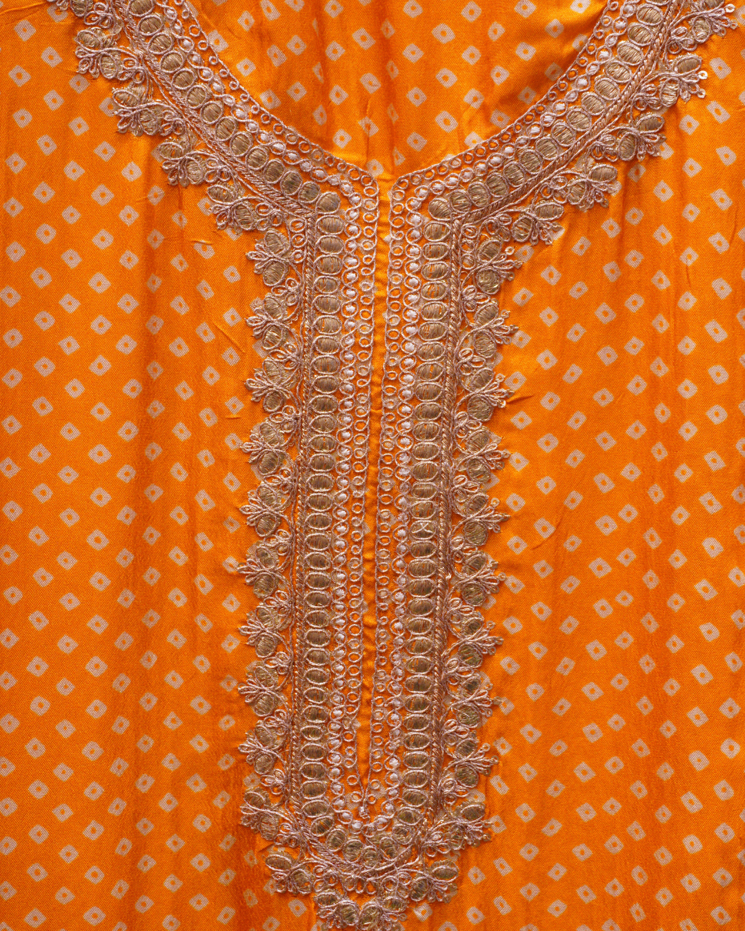 Thread Work Modal Silk Unstitched Suit Set