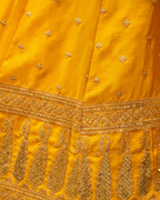 Zari Embroidered Sharara Suit Set for Women