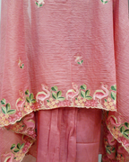 Flamingo Bloom Mal Chanderi