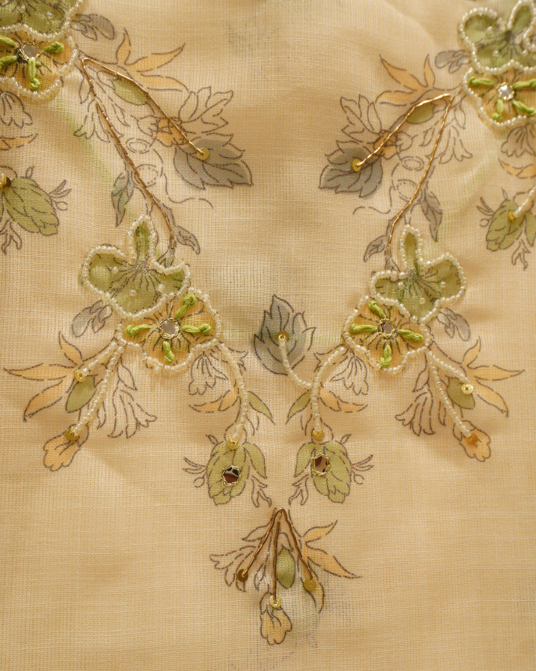 Flora Bloom Linen Suit Set