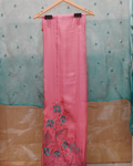 Gulnaar Thread Embroidered Shimmer Unstitched Suit Set