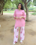 Flora Farsi Co-ord Set - Pink