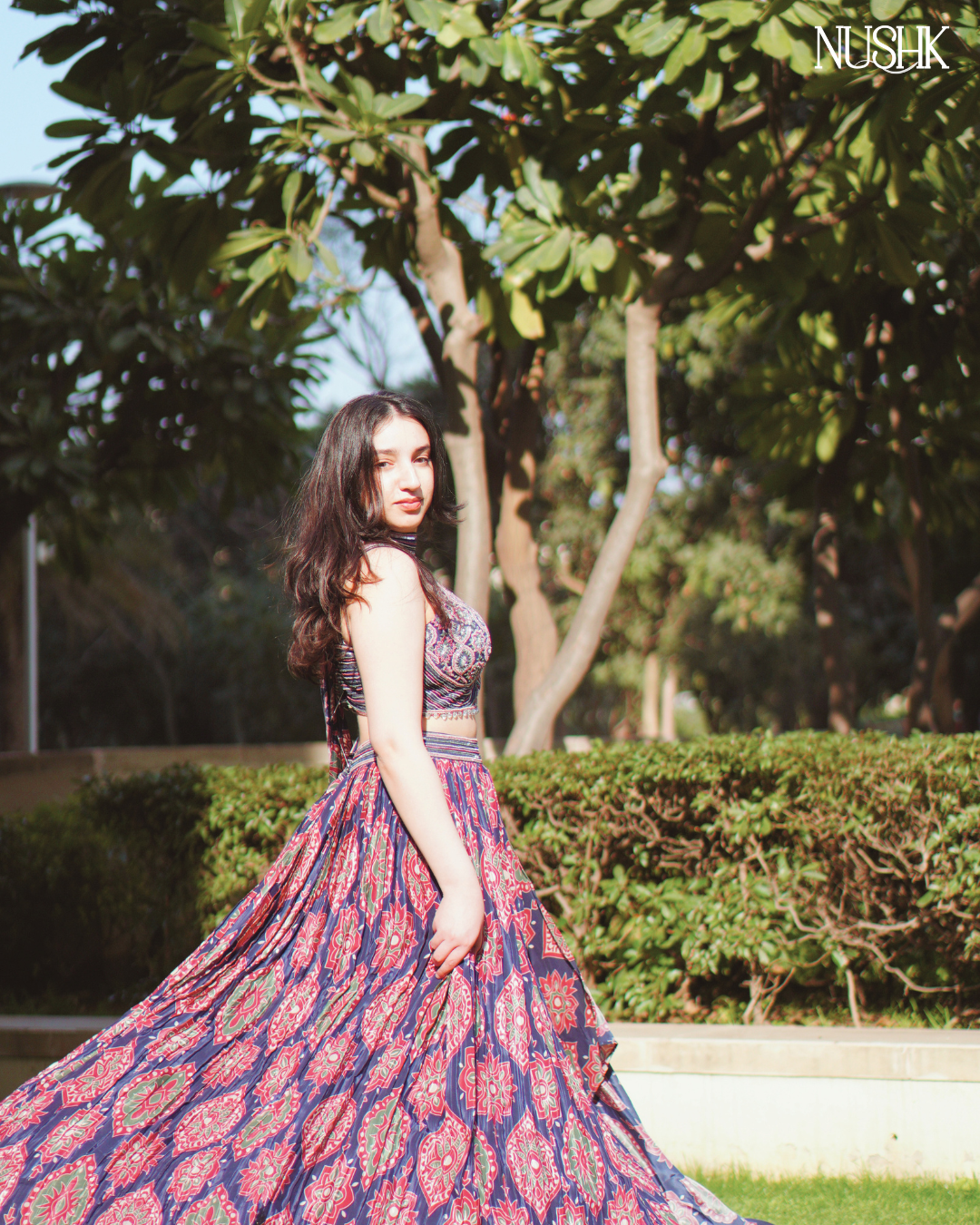 Print Parade Lehenga