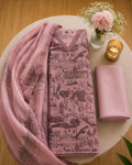 Sitara Shimmer Linen Unstitched Suit Set