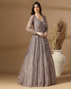 Moonstone Shimmer Gown