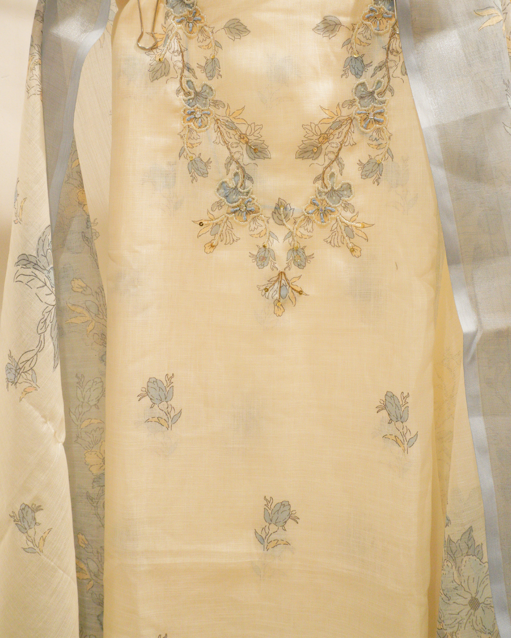 Flora Bloom Linen Suit Set