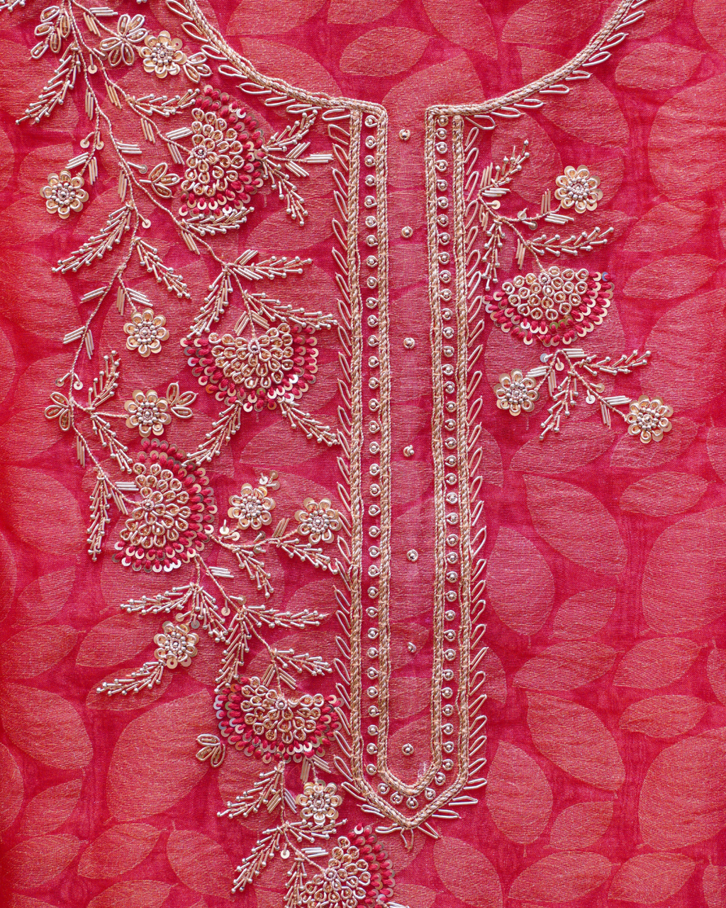 Riwaayat Soft Organza Unstitched Suit Set