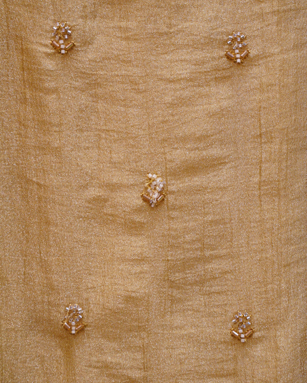 Shimmer Embroidered Unstitched Suit Set with Dupatta