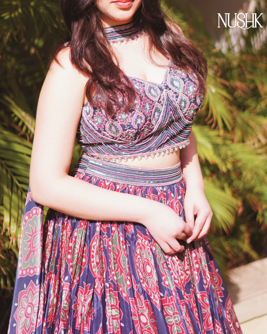 Print Parade Lehenga