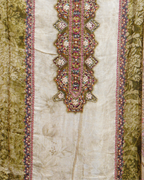 Firdaus Dupion Silk Unstitched Suit Set