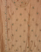 Stone Work Unstitched Suit on Simmer Fabric