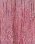 Blush Bloom Pink Choker Naira Suit with Floral Thread & Mirror Work