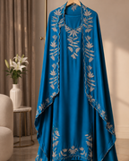 Zarqash Dupion Silk Thread & Sequence Embroidered Unstitched Suit