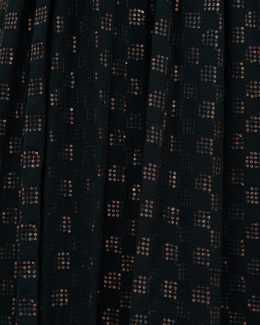 Noorika Black Floral Embroidered Naira Suit