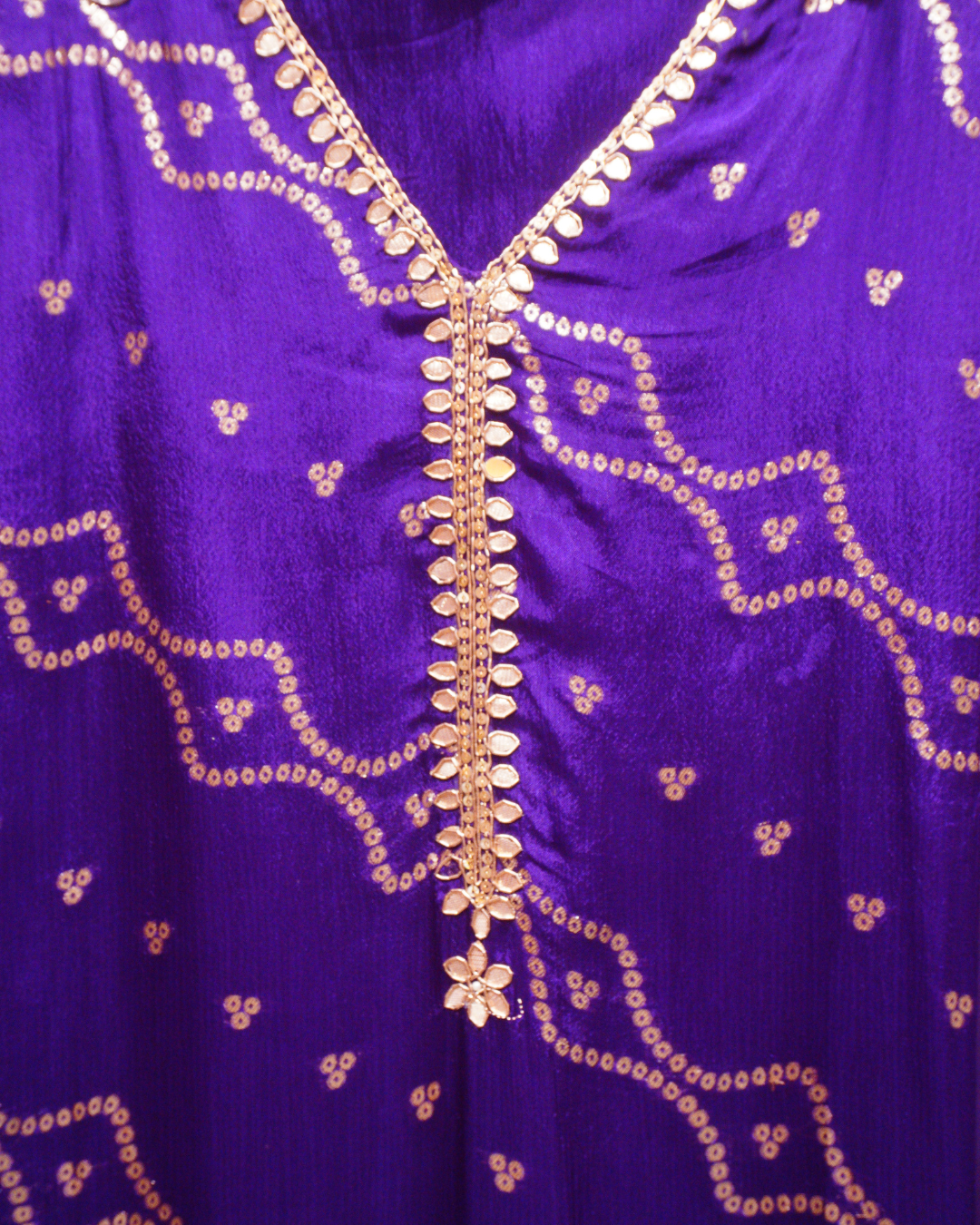 Royal Rouge Embroidered Chinon Suit Set with Dupatta