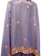 Flamingo Bloom Mal Chanderi