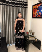 Zaalima Noir Sharara Suit