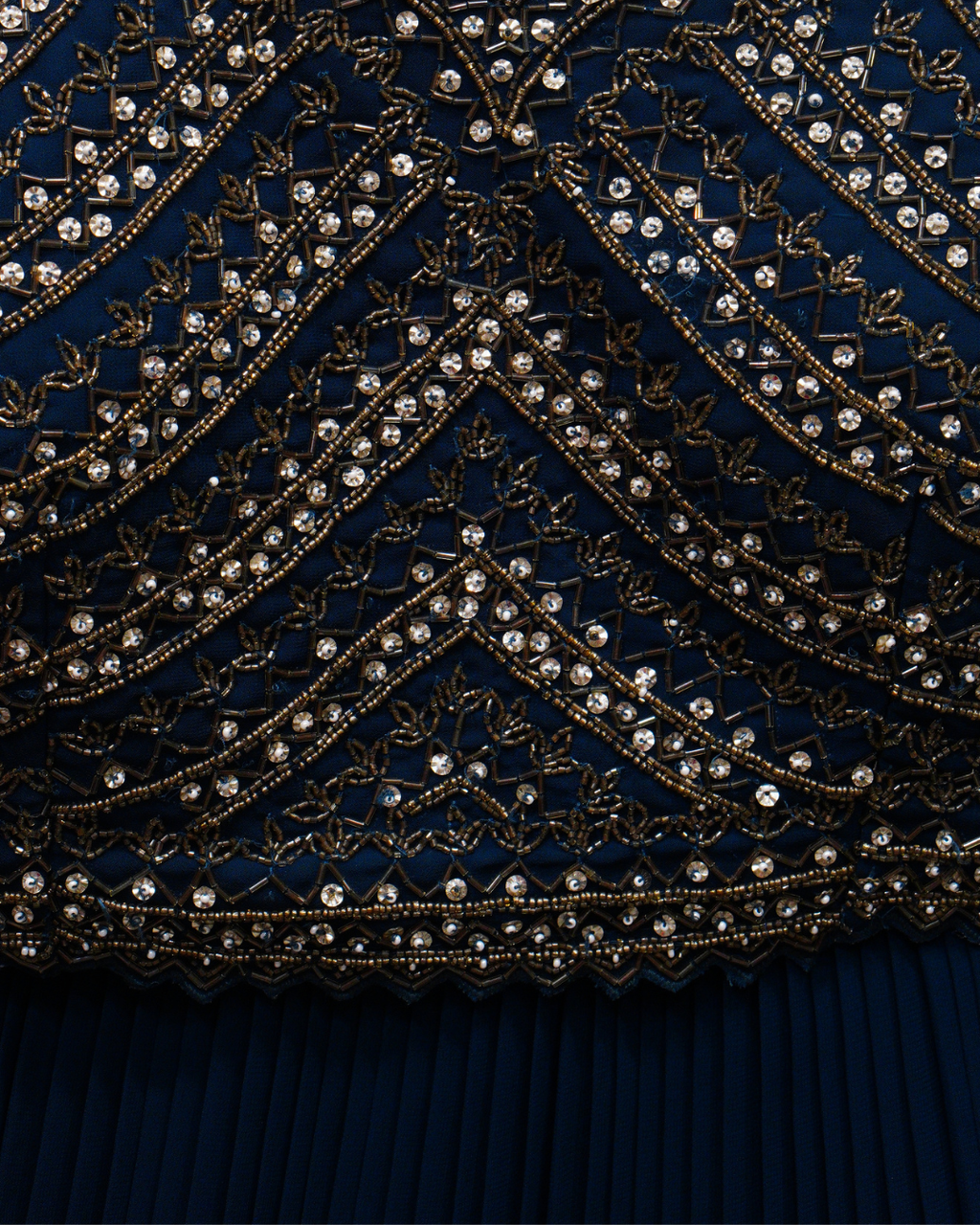 Starlight Sequence Lehenga