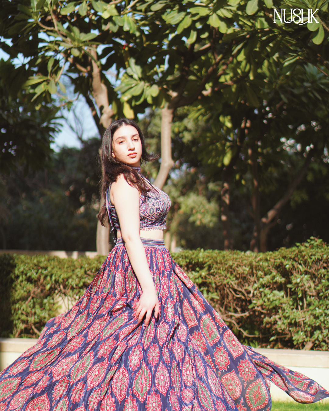 Print Parade Lehenga