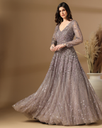 Moonstone Shimmer Gown