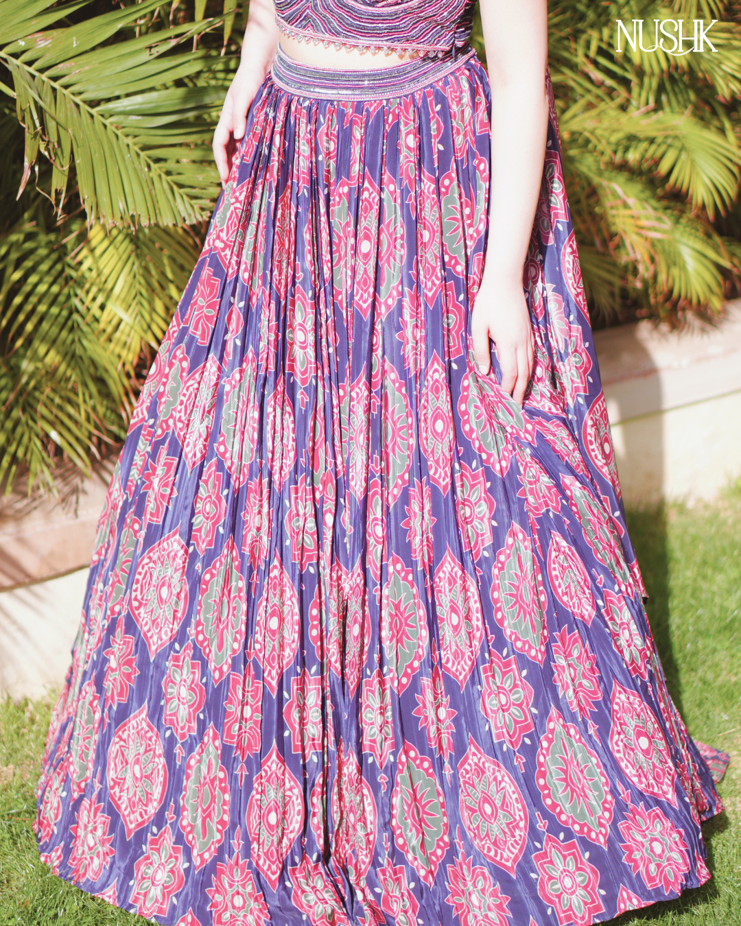 Print Parade Lehenga