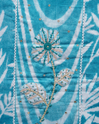 Whispering Leaves Unstitched Cotton Suit Set