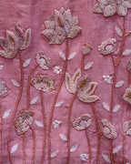 Mul Cotton Embroidered Unstitched Suit Set with Dupatta