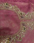 Noorani Banarsi Organza Unstitched Suit Set