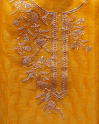 Riwaayat Soft Organza Unstitched Suit Set
