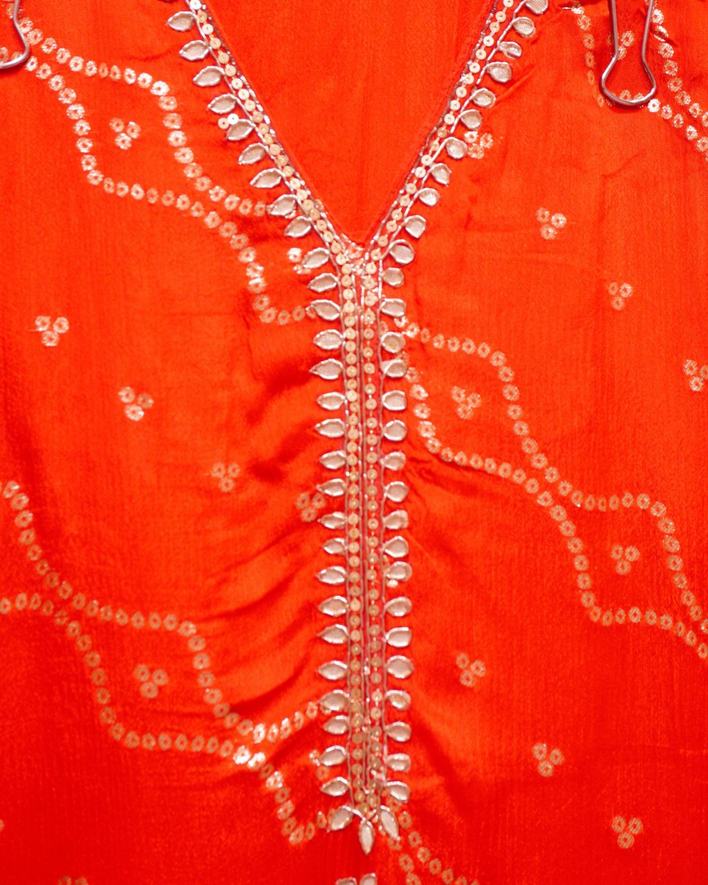 Royal Rouge Embroidered Chinon Suit Set with Dupatta