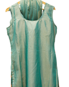 Elegant Hand Embroidered Shimmer Sharara Set