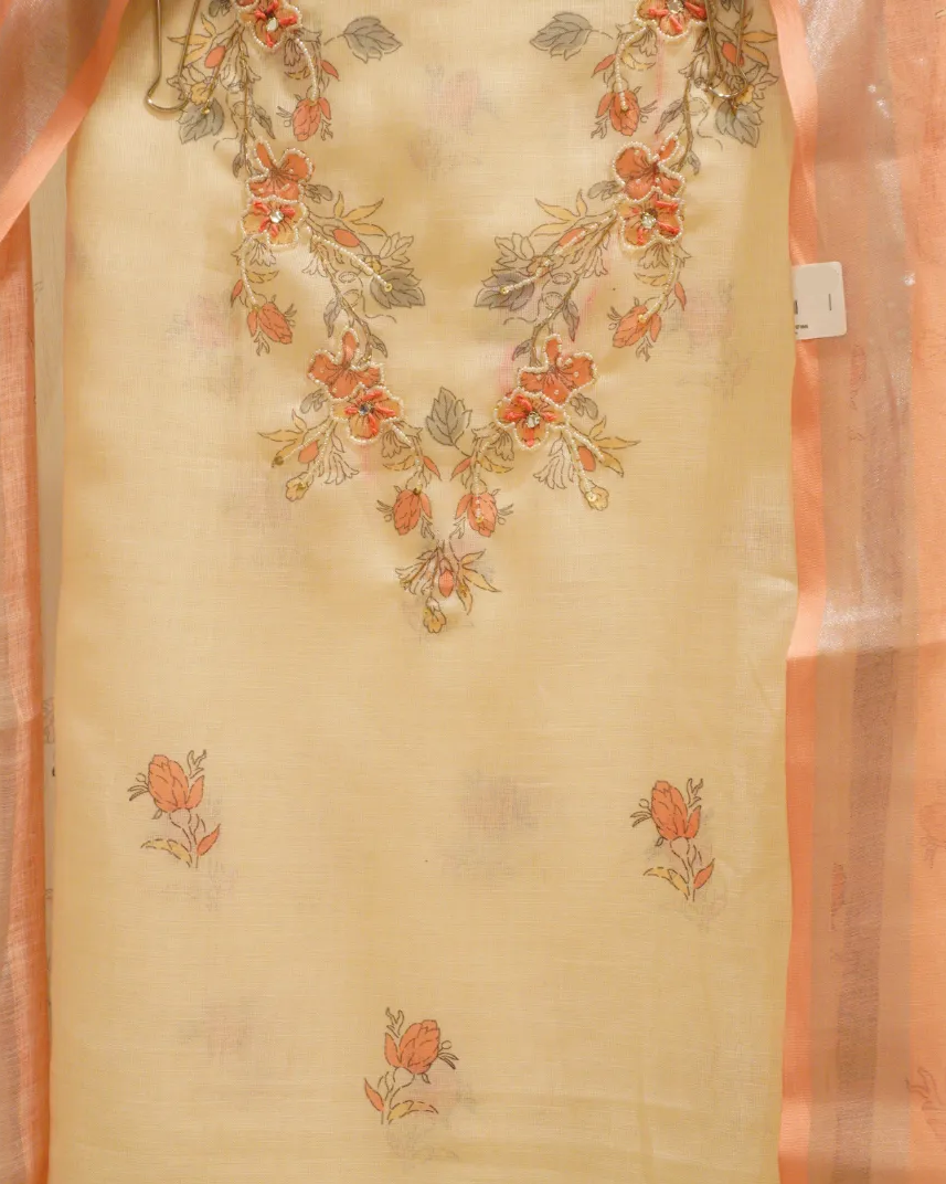Flora Bloom Linen Suit Set