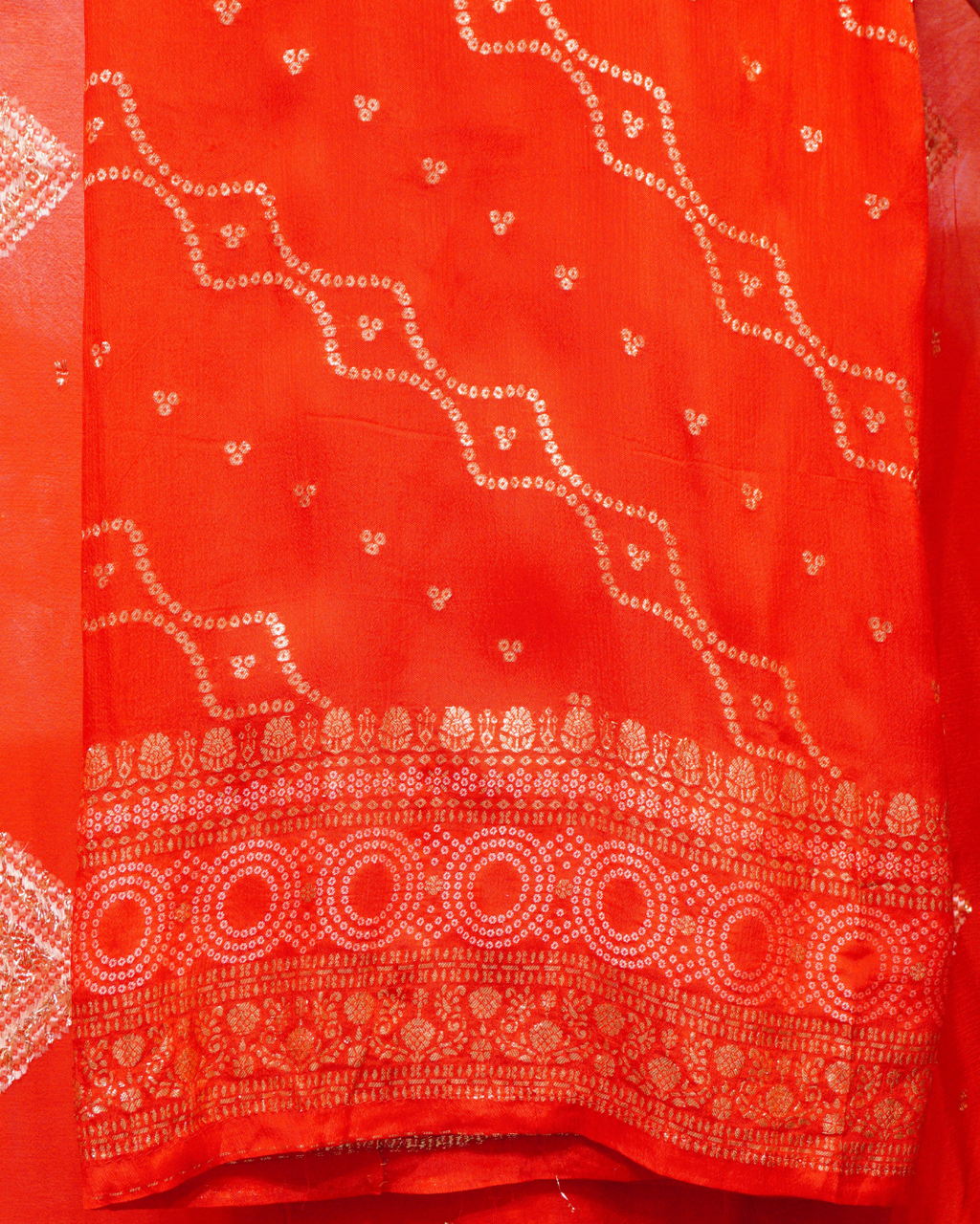 Royal Rouge Embroidered Chinon Suit Set with Dupatta