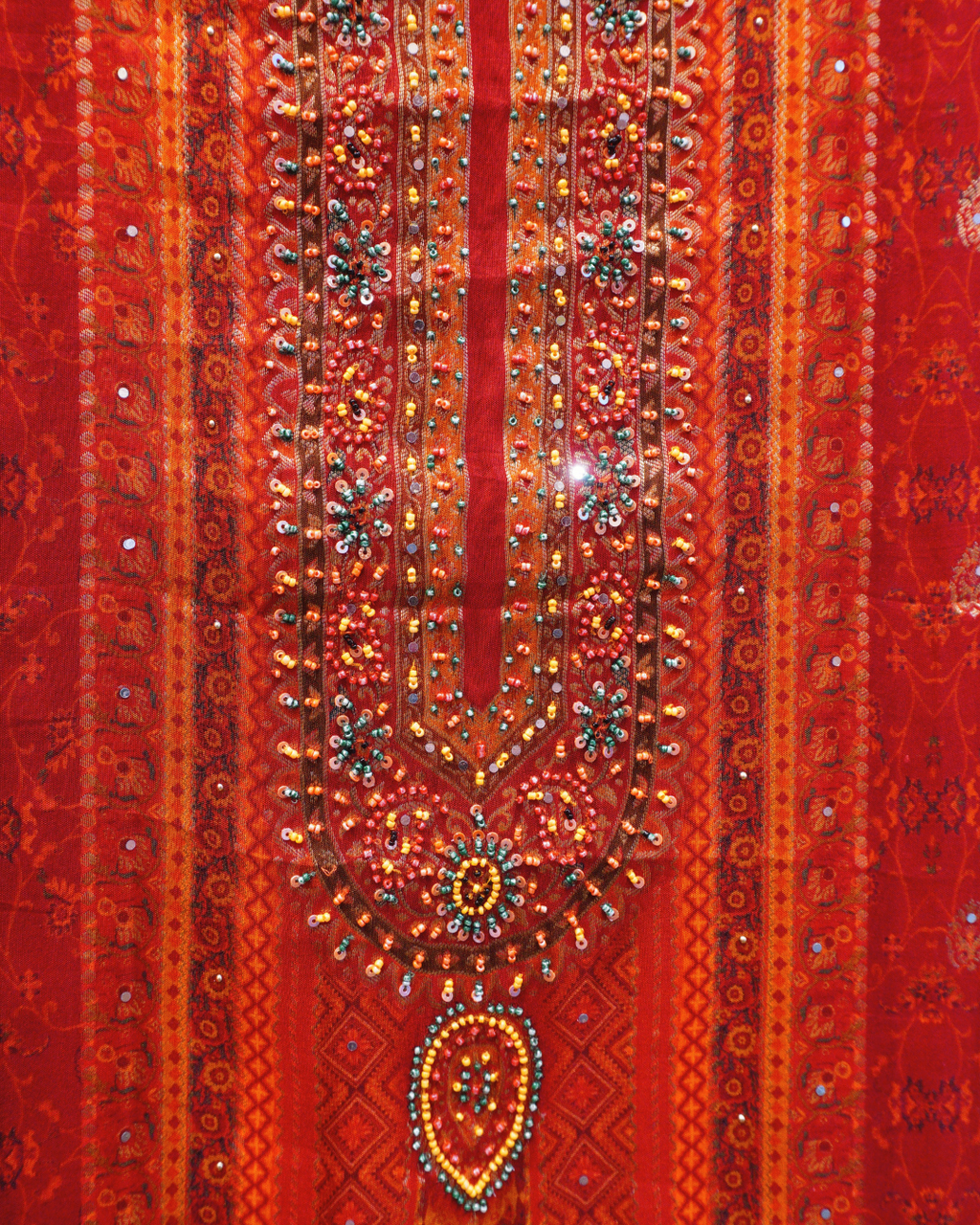 Banarasi Silk Unstitched Suit Set