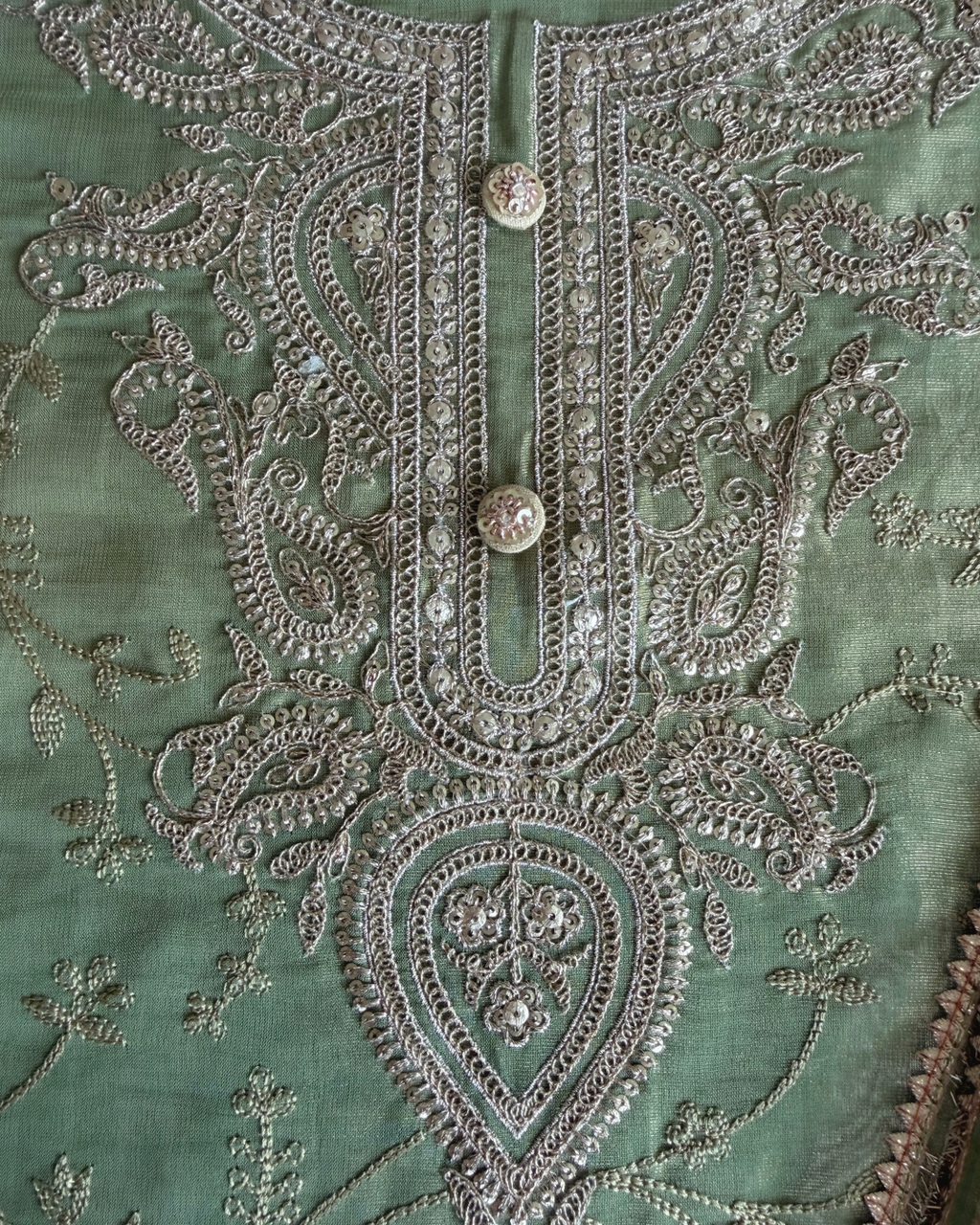 Ruhani Unstitched Suit Set