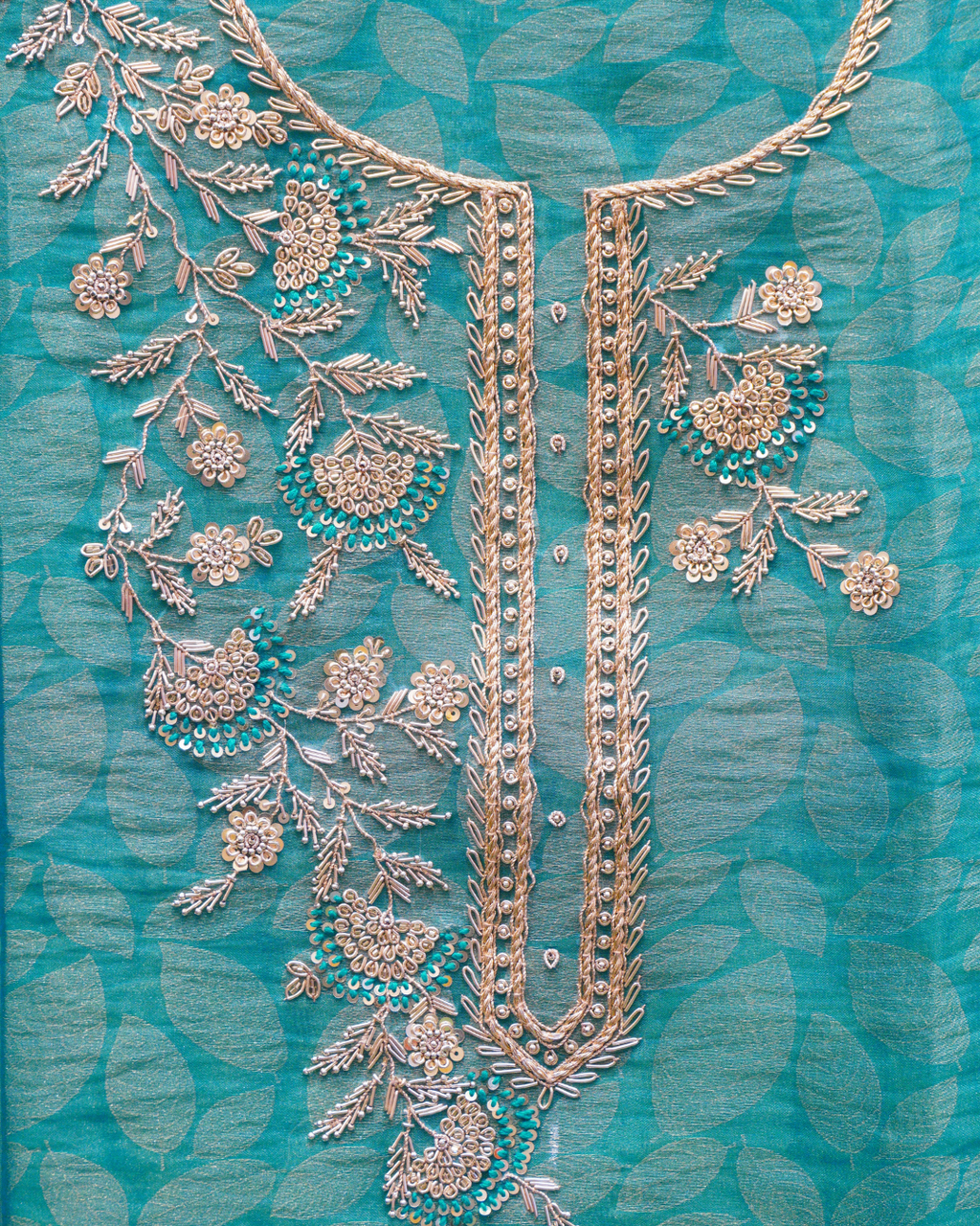 Riwaayat Soft Organza Unstitched Suit Set