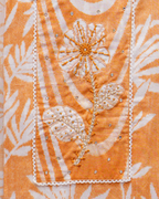 Whispering Leaves Unstitched Cotton Suit Set