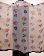Zariya Cotton Unstitched Suit Set with Georgette Dupatta
