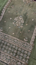 Shimmer Silk Zari Glow