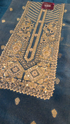 Dabka Royale on Shimmer Silk Fabric