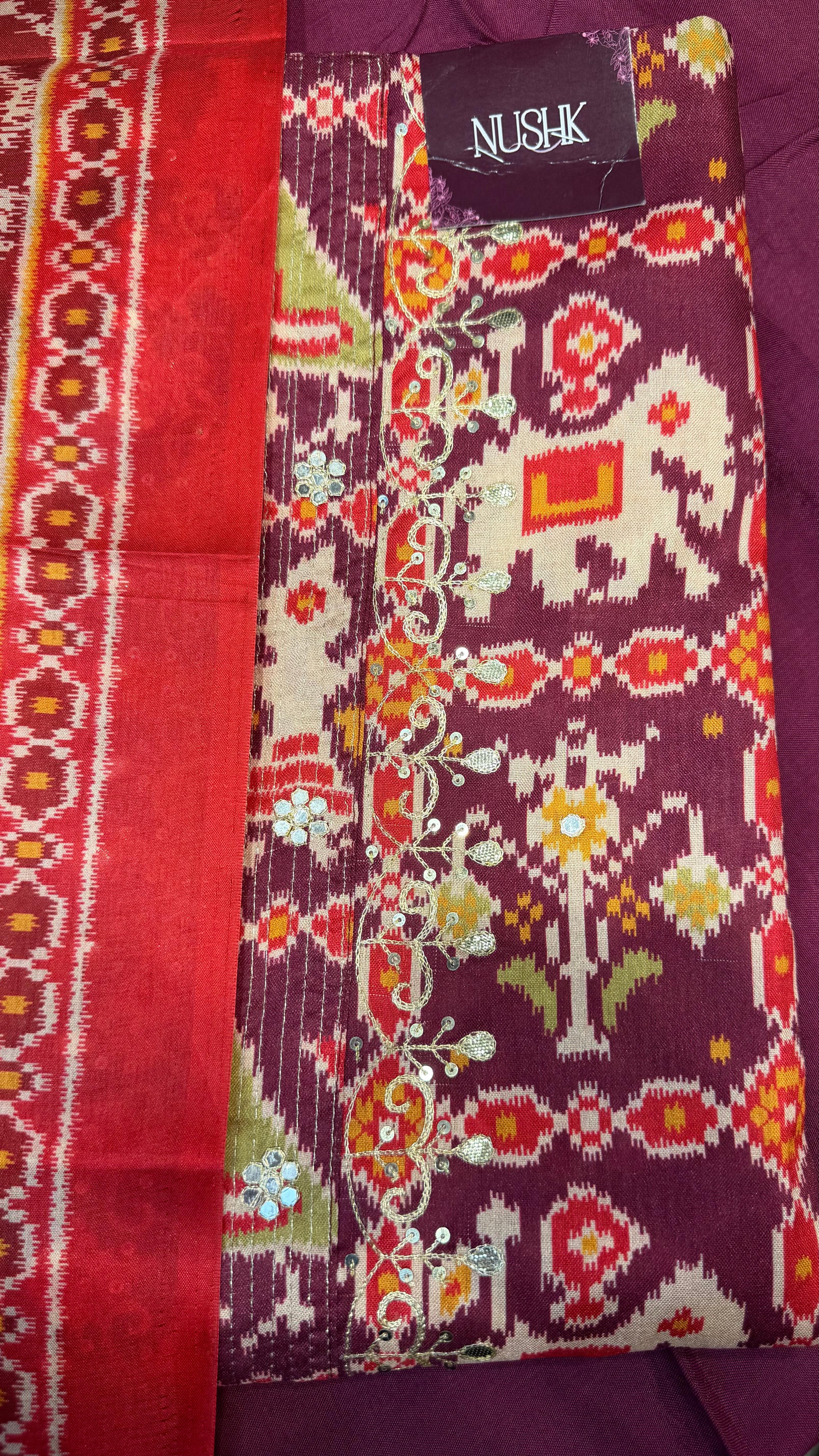 Festive Unstitched Suit