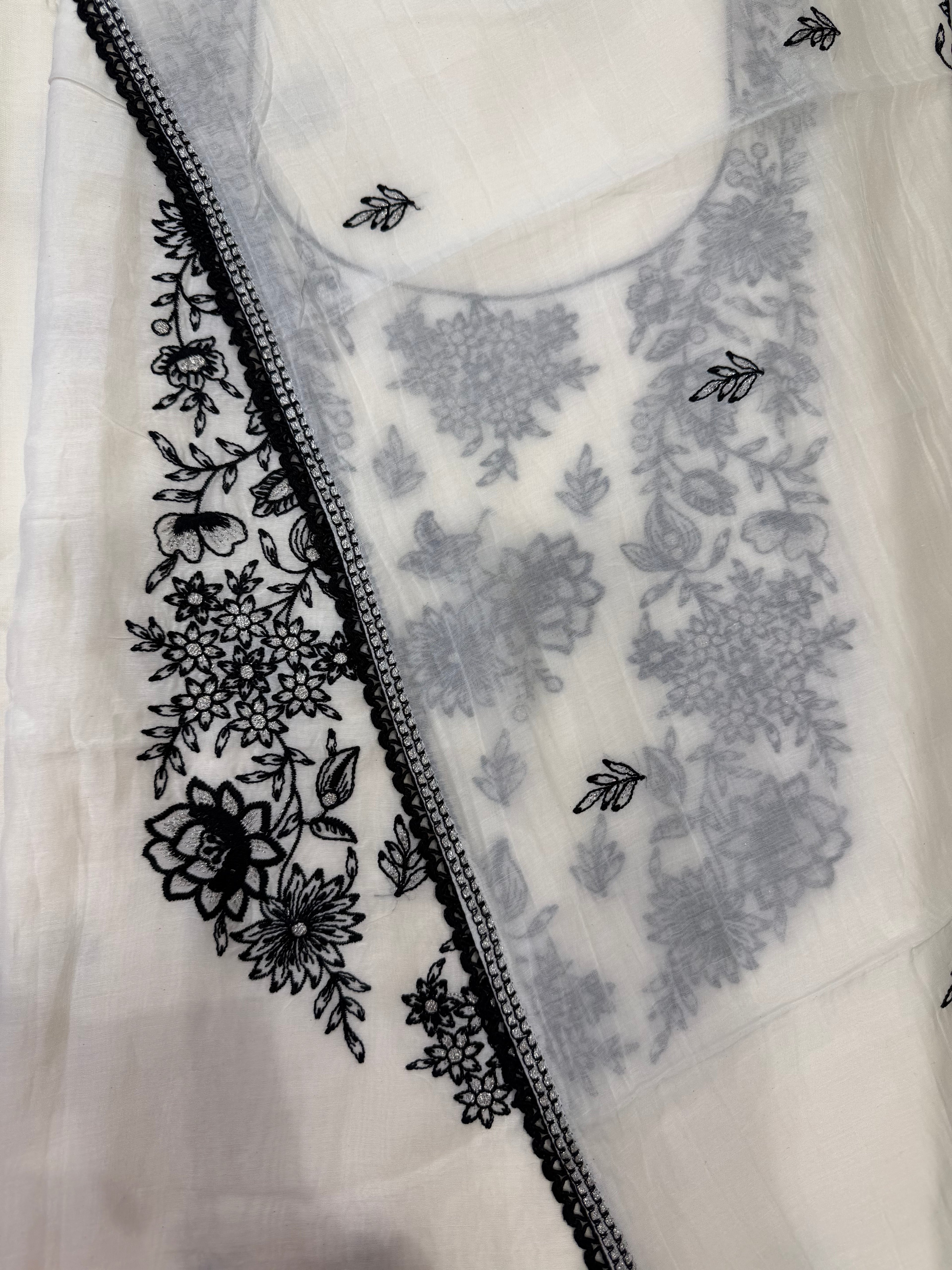 Noor Threadwork Mulcotton
